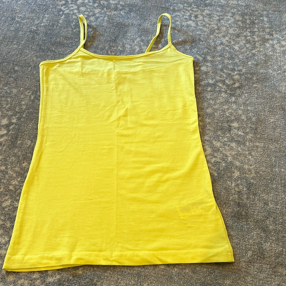 SP BRIGHT YELLOW TANK NWOT